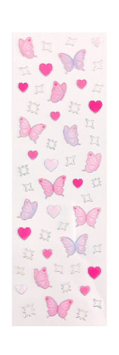 [CoralTree] Heart Butterfly (pink)