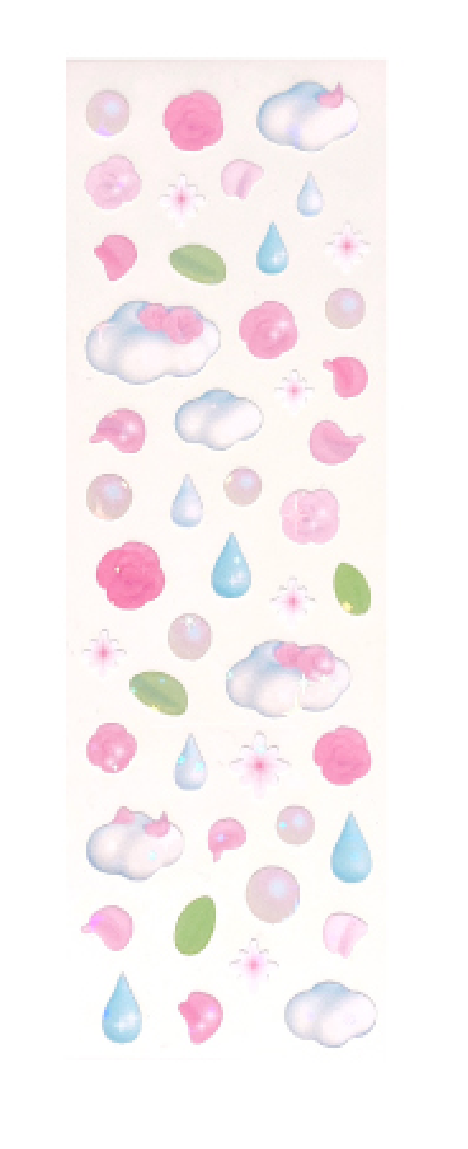 [CoralTree] Rose Cloud Sticker