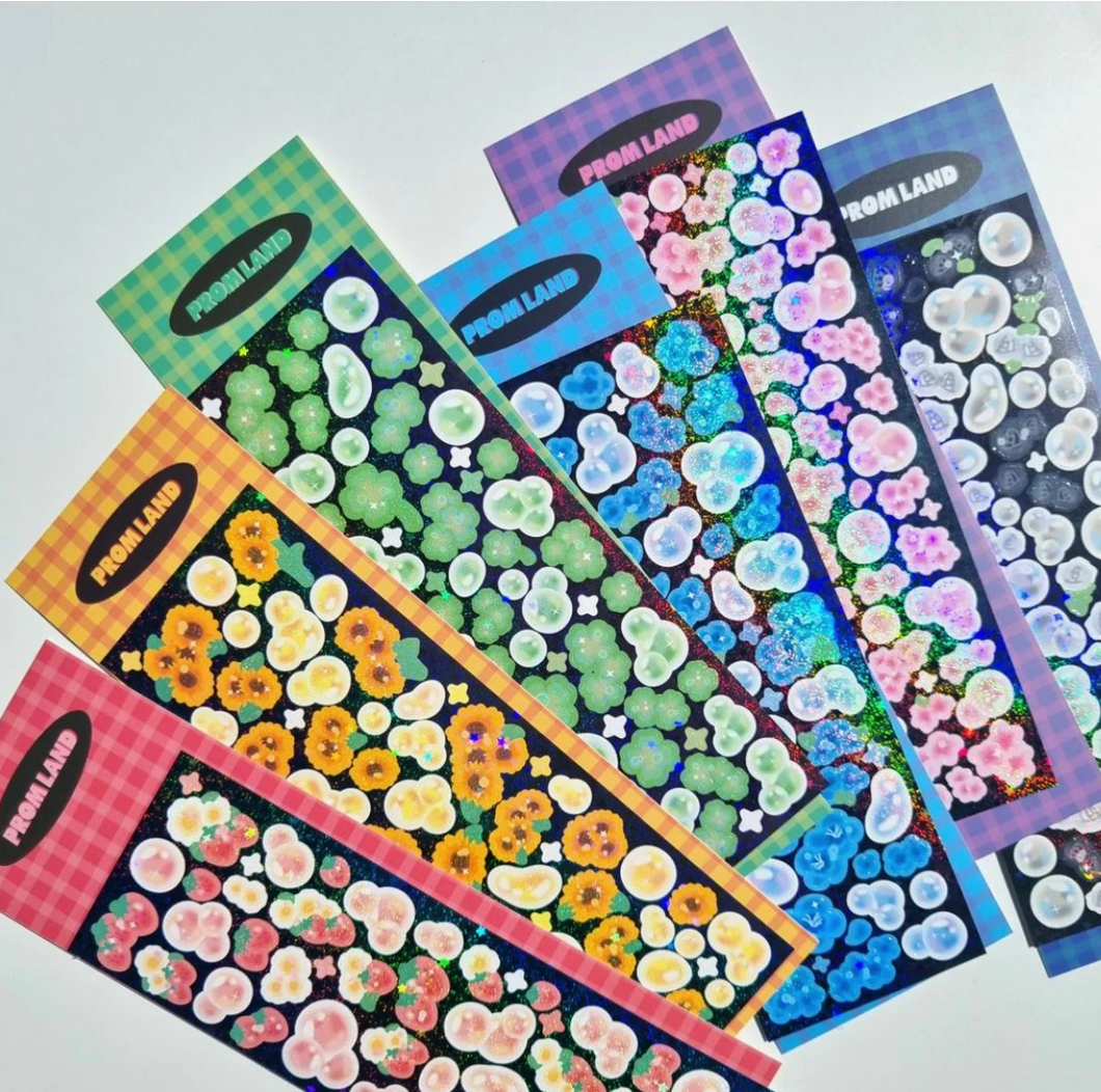 [Promland] Fairy Flower Sticker (6 types)