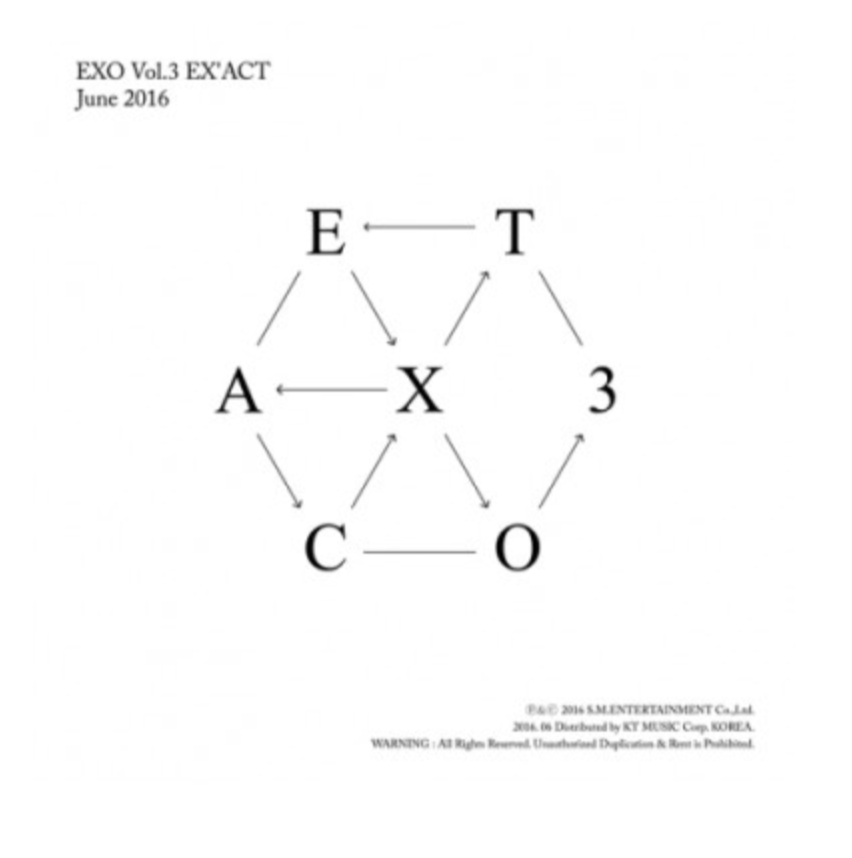 EXO 3rd Album - EX’ACT (KOREAN VER.) CD