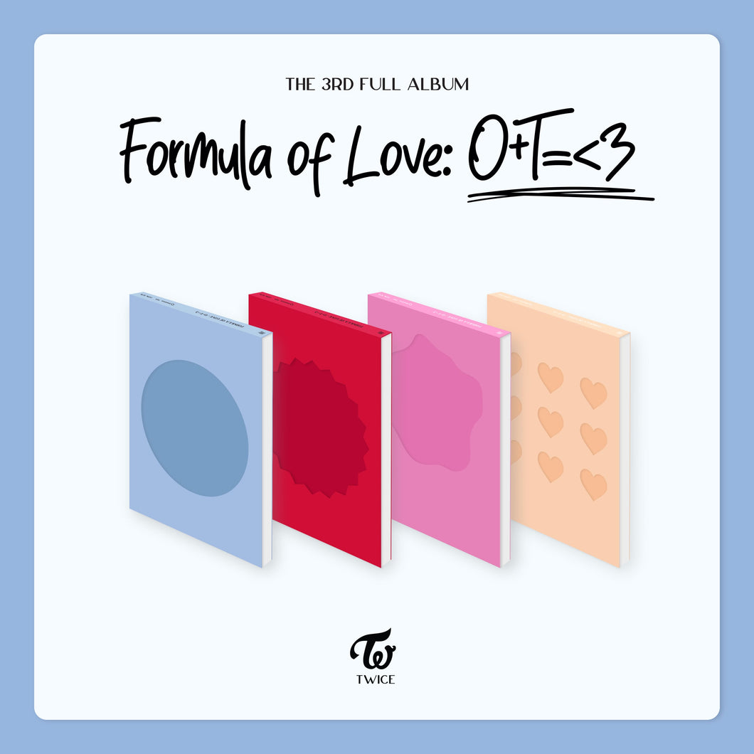 TWICE - VOL.3 [FORMULA OF LOVE : O+T=<3]