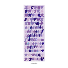 Load image into Gallery viewer, [Be on :D] After The Rain Butterfly Twinkle Alphabet Sticker
