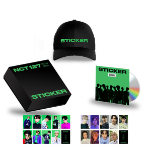 NCT 127 The 3rd Album 'Sticker' Dad Hat Deluxe Box