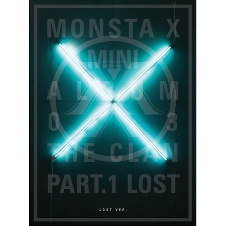 MONSTA X - THE CLAN 2.5 PART.1 LOST (3RD MINI ALBUM) LOST VER.