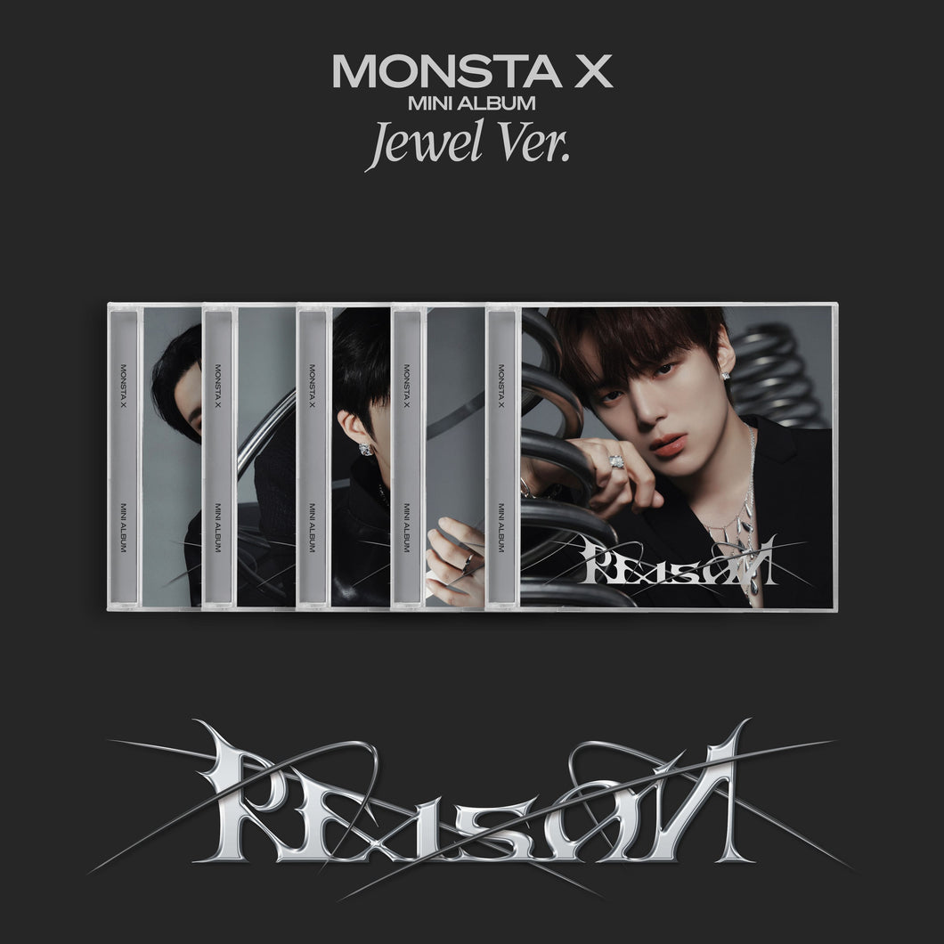 MONSTA X 12th Mini Album [REASON] (Jewel Case Ver.)