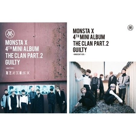 MONSTA X - THE CLAN PART.2 GUILTY (4TH MINI ALBUM)