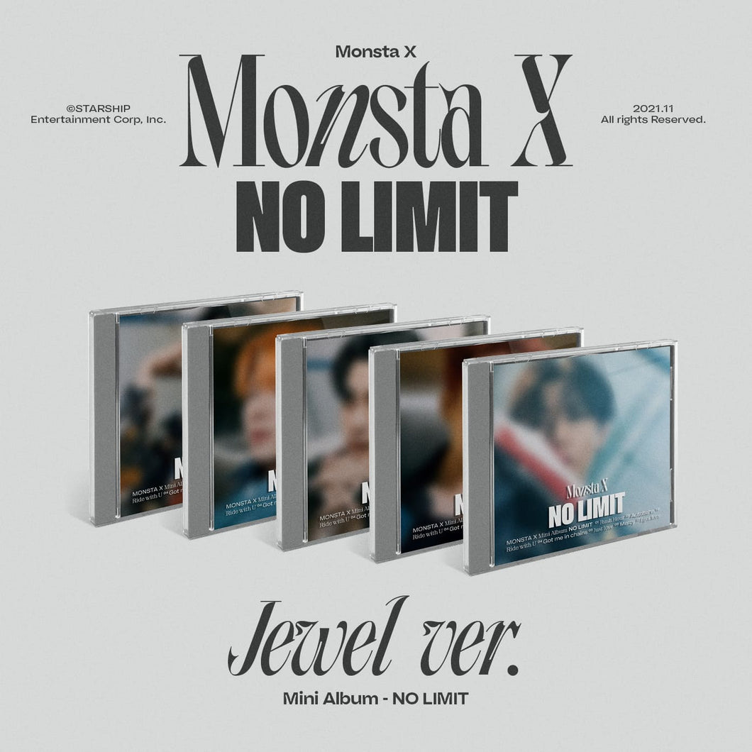 MONSTA X - NO LIMIT (10TH MINI ALBUM) JEWEL VER.
