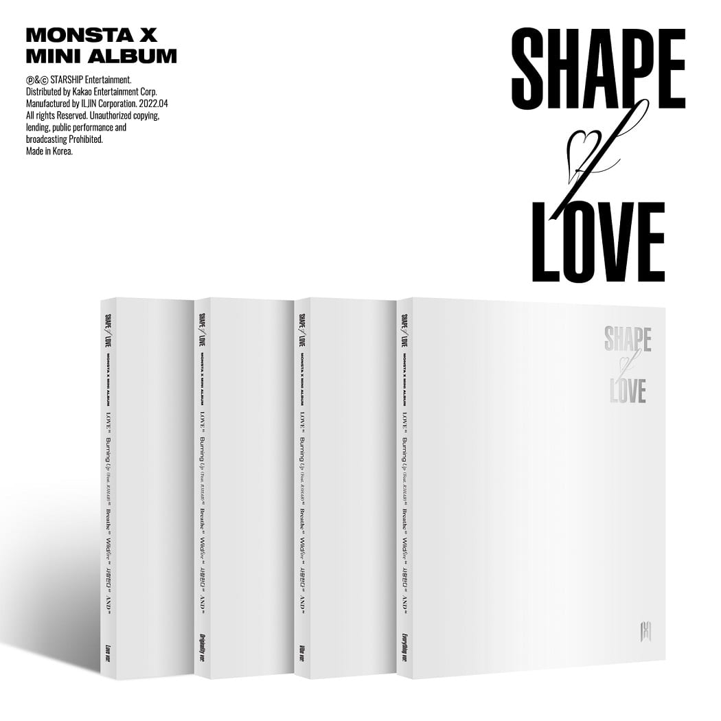 MONSTA X 11th Mini [SHAPE of LOVE]