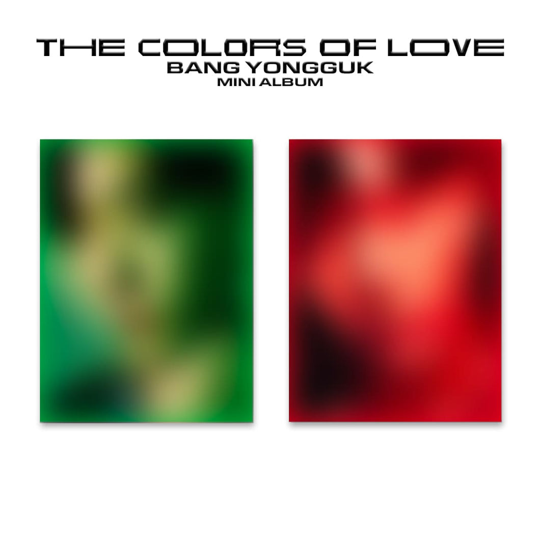 BANG YONGGUK Mini Album [The Colors of Love]