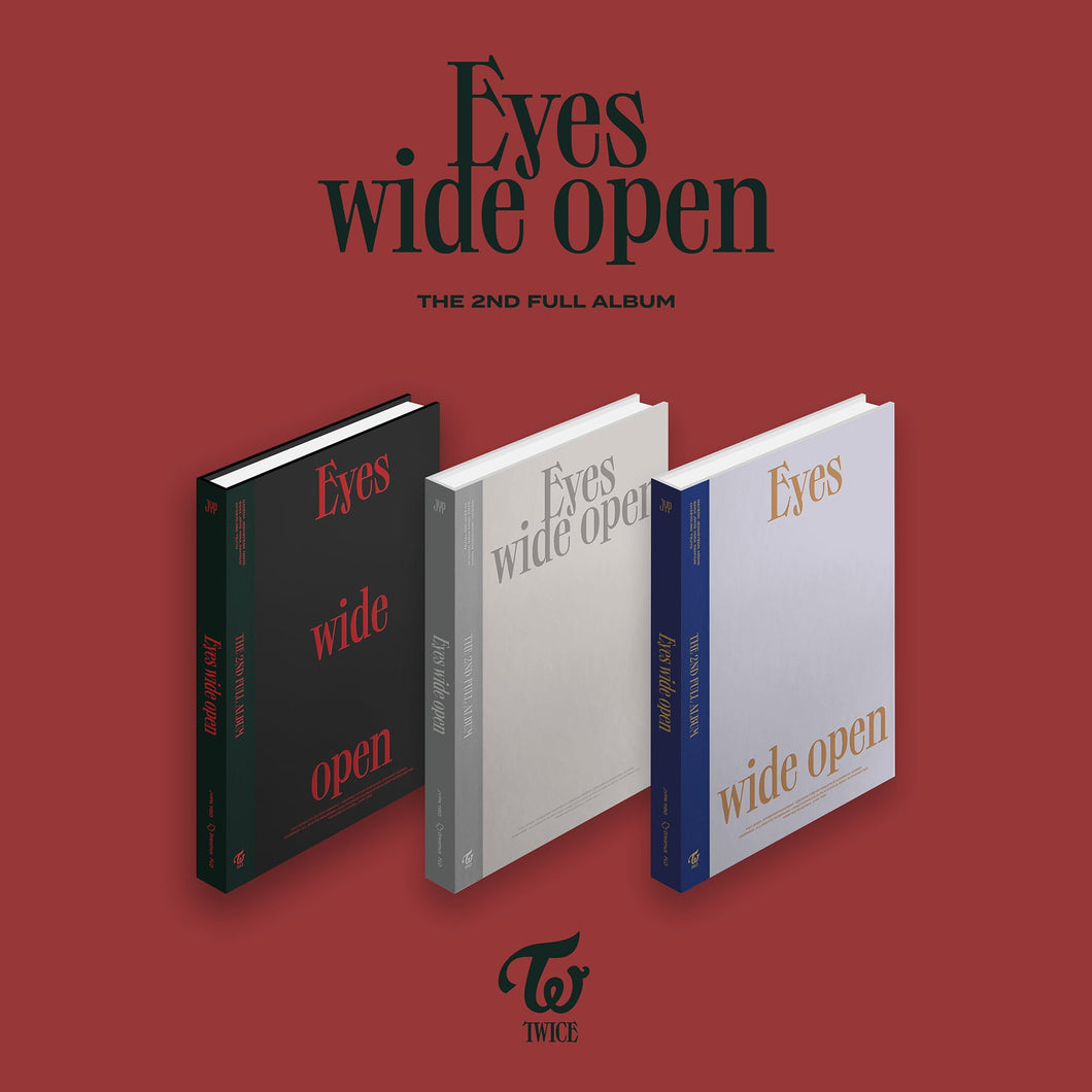 TWICE 2nd Album - [Eyes wide open] (Story ver. / Style ver. / Retro ver.)