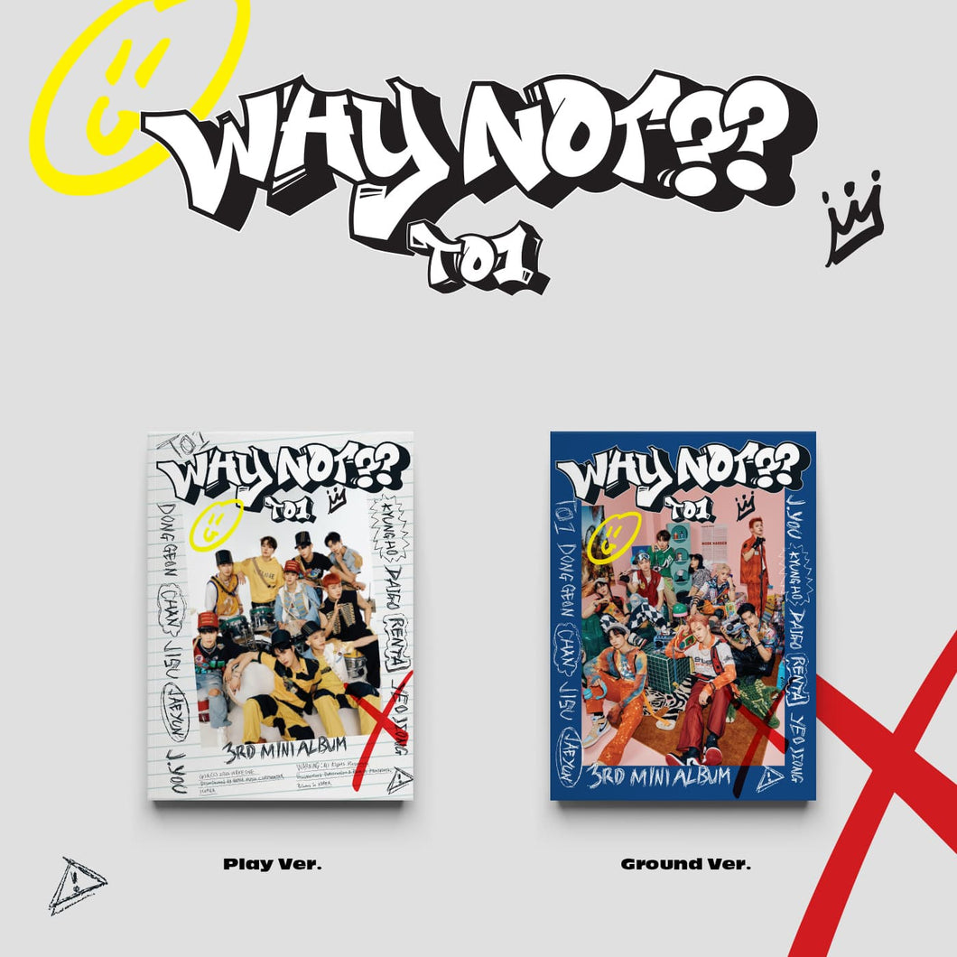 TO1 3rd Mini Album [WHY NOT??]