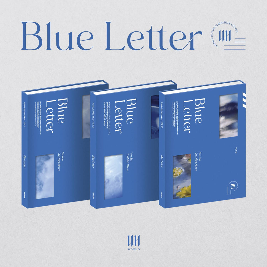 WONHO 2nd Mini Album [Blue letter]