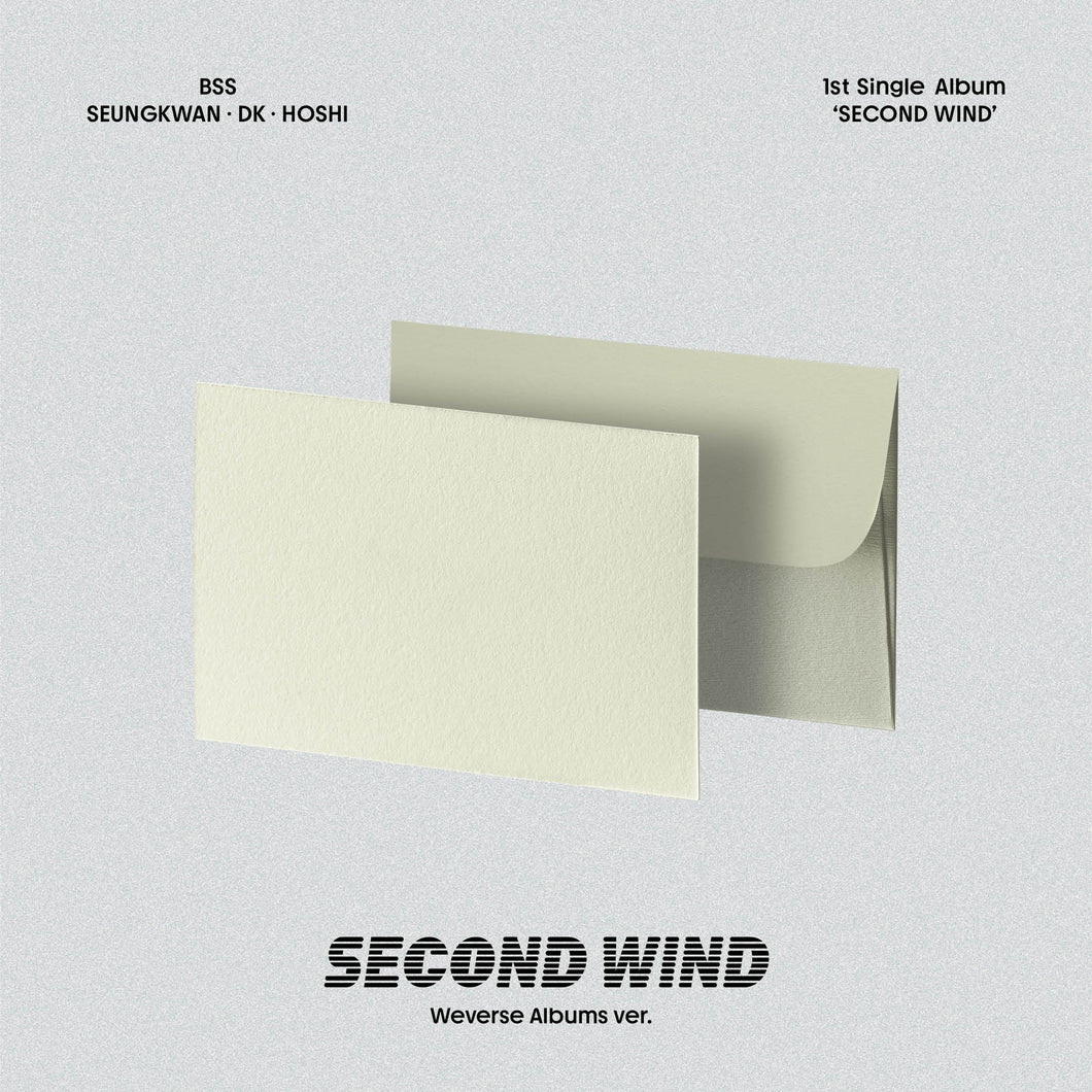 BSS (SEVENTEEN) 1st Single Album [SECOND WIND] Weverse Albums ver.